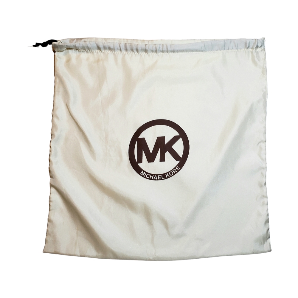 Michael Kors Cream Drawstring Dust Bag 21.5" H
